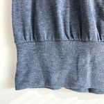 Iz Byer  Blue Dolman Sleeve Elastic Waist Band Blouse Top M Photo 4