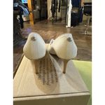 Ralph Lauren Lauren  Women's Lanette Pump Pointed Toe Heels Animal Print Embossed Photo 5