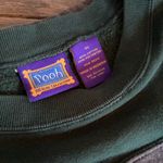 Disney Vintage Women's  Winnie the Pooh Felted Pooh Bear Crewneck Sweatshirt XL Photo 2