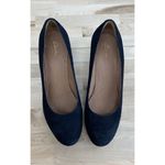 Clarks Black Women's Delsie Bliss Suede Heels - Size 9.5 M Photo 2