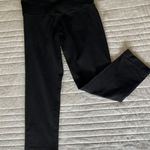 Lululemon Black Yoga Cropped Capri Leggings Size 4 Photo 0