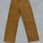 Levi's NWT 94 Baggy Corduroy Jeans Womens 24x31 Brown Pants Mid Rise Straight Leg Photo 0