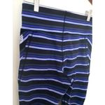 Free People Movement Gidget Black Blue Striped Cut Photo 4