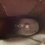 Soda NWOT Suede Heeled Boots Photo 3