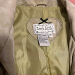 Live a Little Y2K 100% Leather Sage Green Leather Button Jacket Photo 4