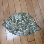 Dorfman Pacific Headware Sage Green hawaiian floral Bucket hat Size Medium Photo 1