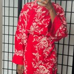 ZARA 🆕 2025  EMBROIDERED PRINT KIMONO Photo 2