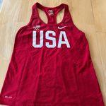 Nike  Women’s Red USA Tank Top Photo 0