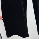 R&K Black Velvet Wide Leg Pants 10 vintage winter going out office holiday Photo 3