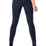 joe's jeans  The Charlie Black & Blue Snake skin Ankle Skinny Jeans Size 24 🆕 Photo 2