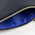 Ipsy Black Faux Leather Studded Cosmetic Bag Photo 2