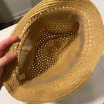 NWOT | small rounded straw‎ hat with fabric Photo 3
