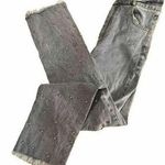 Blue B Light Wash Distressed Rhinestone Embellished Wide Leg Preppy Y2K Jean Size M Photo 0