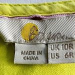 Boden Yellow Tamara Stretch Cotton Sleeveless Dress Size 6 Sheath Office Casual Photo 5