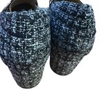 Black and white tweed loafers Size 9.5 Photo 3