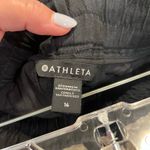 Athleta Black Cabo Linen 4” Shorts Women’s 16 Photo 1