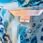 Victoria's Secret Victoria’s Secret blue animal print soft 2 piece PJ set Photo 6