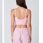 🌼Cotton candy La pink lace corset Size L Photo 2