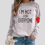 Super cute gray sweatshirt with fun sayings on front! New Size XL Photo 0