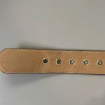 Michael Kors Pebbled Brown Leather Belt Size Medium Photo 11