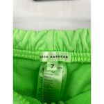 Good American Sweatpants Womens 7 4XL Pants Boyfriend Neon Green Cotton NWT Photo 7