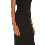 LNA x Revolve Chili Dress in Black size Small midi Ribbed button down Photo 1