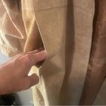 Vintage Jessica Holbrook Tan Leather long coat (shin length ) size 2X Photo 4