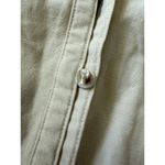 Chico's J. Jill Linen Tencel Blend Womens Khaki Lightweight Jacket Summer Spring Cool S Photo 4