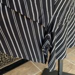 Habitat  Striped Black White Dress Size Large NWT Photo 6