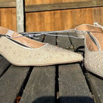 A New Day Nwt Women's Milan Slingback Heels -  size 7 pearl wedding summer spring Photo 0