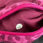 Lululemon Dashing Purple Ace Spot Magenta Run Inspire Crop II Leggings Photo 9