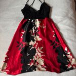 Intrigue Floral Silk Dress Photo 0