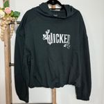 Wicked‎ NWT Black Cinched Sweatshirt Size Large Photo 1
