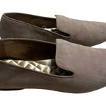 Birdies The Starling Suede Loafers Women's Size 8.5 Latte Neutral Leather Flats Tan Photo 0