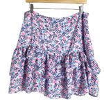 Lilly Pulitzer Tilly Fun Sun Repeat Ditsy Floral
Ruffle Tiered Mini Skirt Sz 14 Photo 1