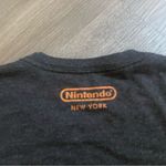 Nintendo Tee Gray Orange Medium Unisex Soft Casual Gamer Photo 7