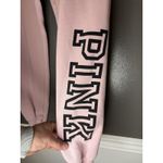 PINK - Victoria's Secret Tracksuit Womens XS Pink Fleece Hoodie Sweatpants Set Photo 10