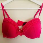 Pink bra with ruffle detail 38B Size undefined Photo 1