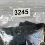 Vintage Alfani Whimsigoth Fairy Velvet Skirt Womens 10 Black Blue Embroidered Photo 7