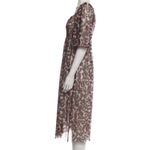 Baum und Pferdgarten animal print midi length square neck Tent Dress size XS Brown Photo 3