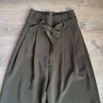 COS  green  belted paper-bag cropped trousers 4 Photo 5