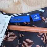 Apt. 9  Women’s Black & Brown Palm Patterned Duster Cardigan Boho Kimono Sz S/M Photo 5