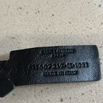 Saint Laurent OPYUM Bracelet In Crinkled Leather And Metal Size M Photo 3