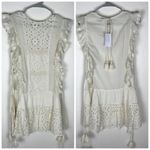 MISA Los Angeles NWT Misa Marieta Embroidered Ivory Dress Photo 2