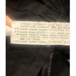 ZARA High Rise Drawstring Tapered Trousers Pants Pockets Tie Waist S Black #3096 Photo 8