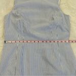 Brooks Brothers Blue & White Seersucker Sheath Dress, 14 Photo 4
