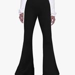 Guolezeev High Waisted Bellbottom Flare 70s Black Pants NWT Size XL Photo 11