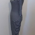 Hot Gal  Maternity striped ruched sides bodycon dress Photo 2