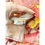 NWT Celia B Sinai Silk Blend Floral Puff Sleeve Mini Dress Orange Women's Size M Size M Photo 4