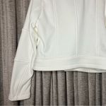 Cupcakes and Cashmere NWT  White Studded Asymmetrical Zip Bomber Jacket Size Medium Photo 8